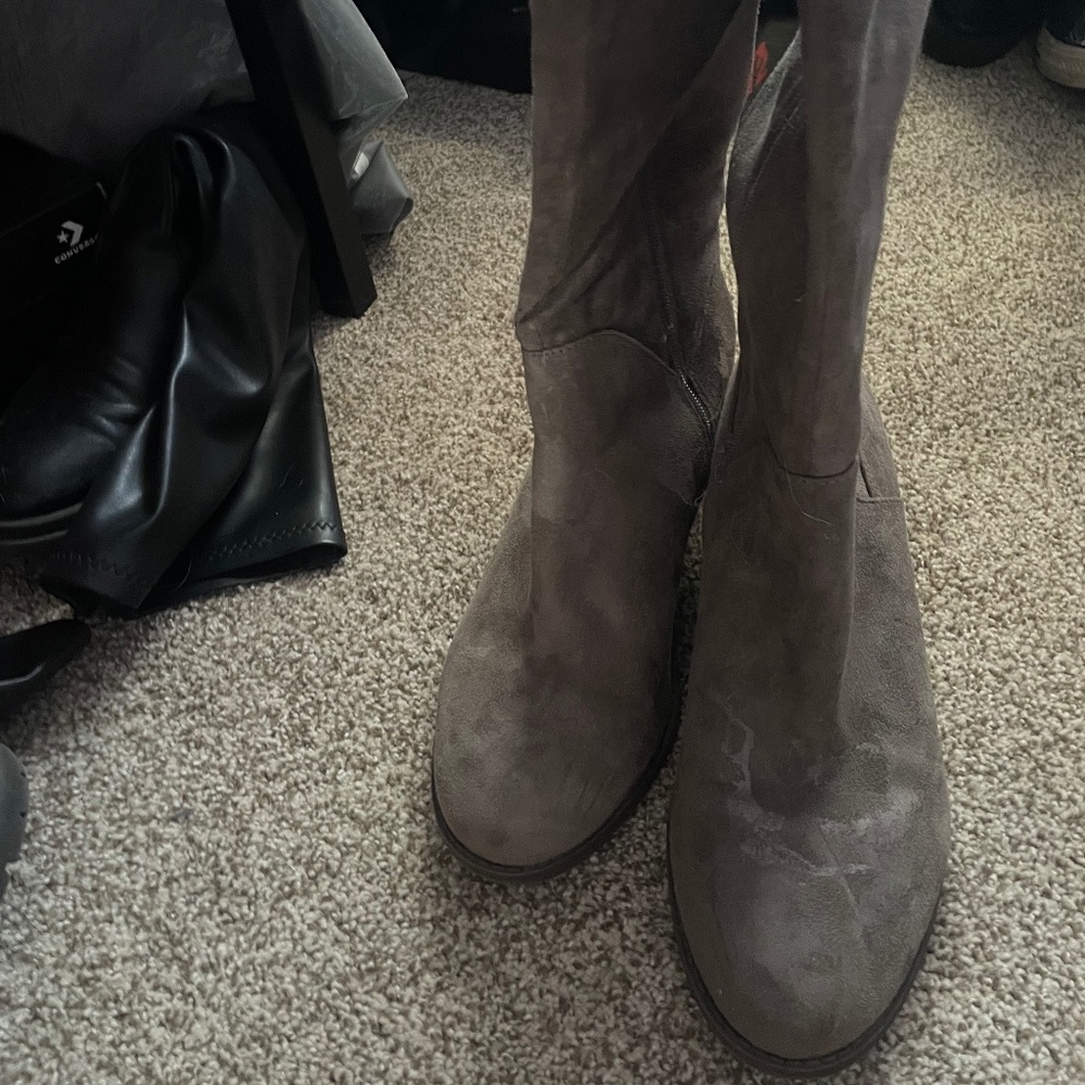 Knee high boots